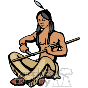 Native American People Clipart