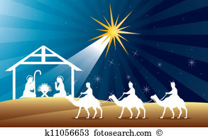 nativity scene - Nativity Scene Clipart