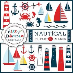 NAUTICAL CLIPART: 30 nautical - Free Nautical Clipart