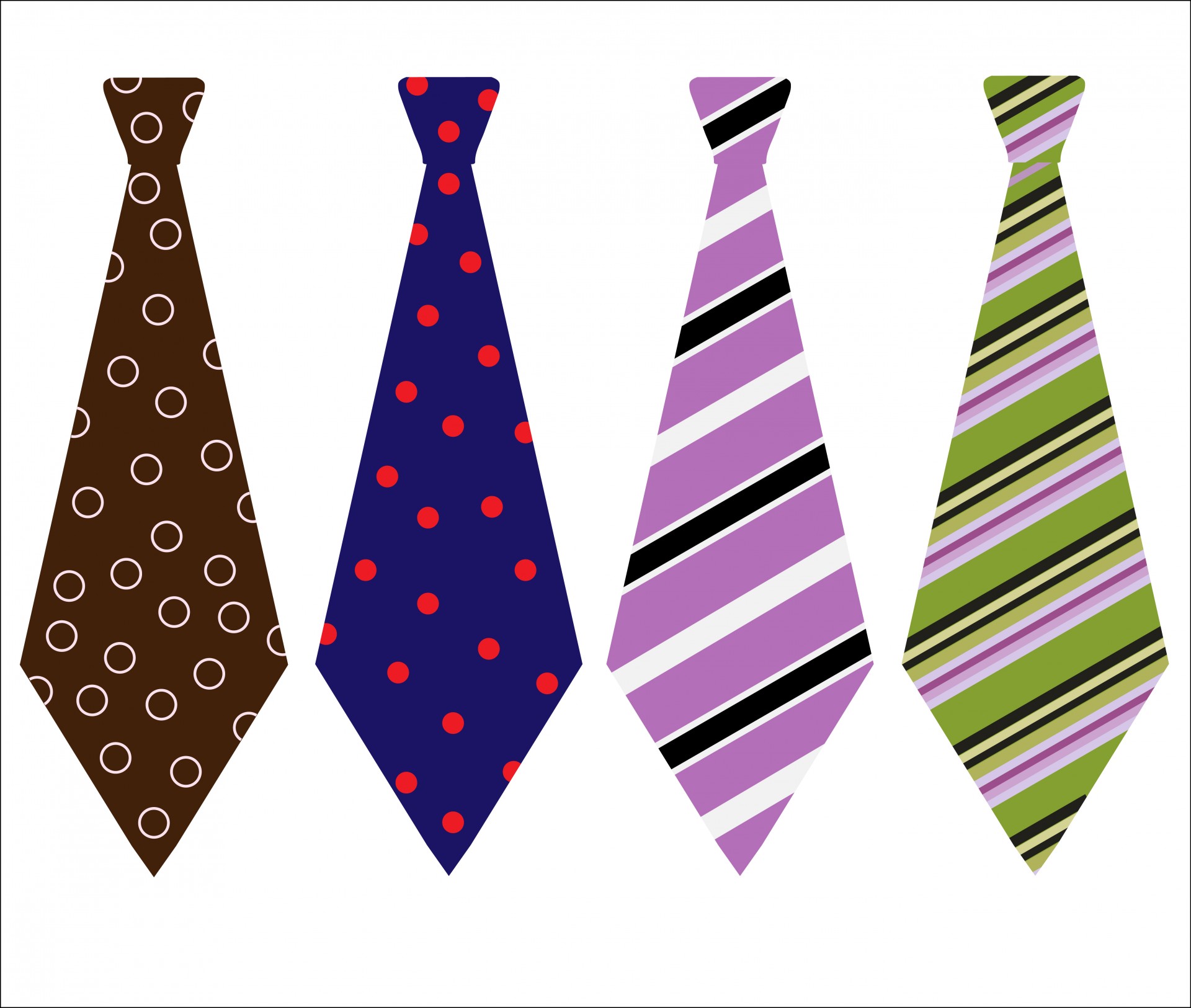 Tie Clipart Black And White B