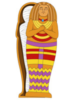 Ancient egypt pharaoh clipart