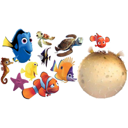 Nemo Characters Clipart Findi - Finding Nemo Clipart