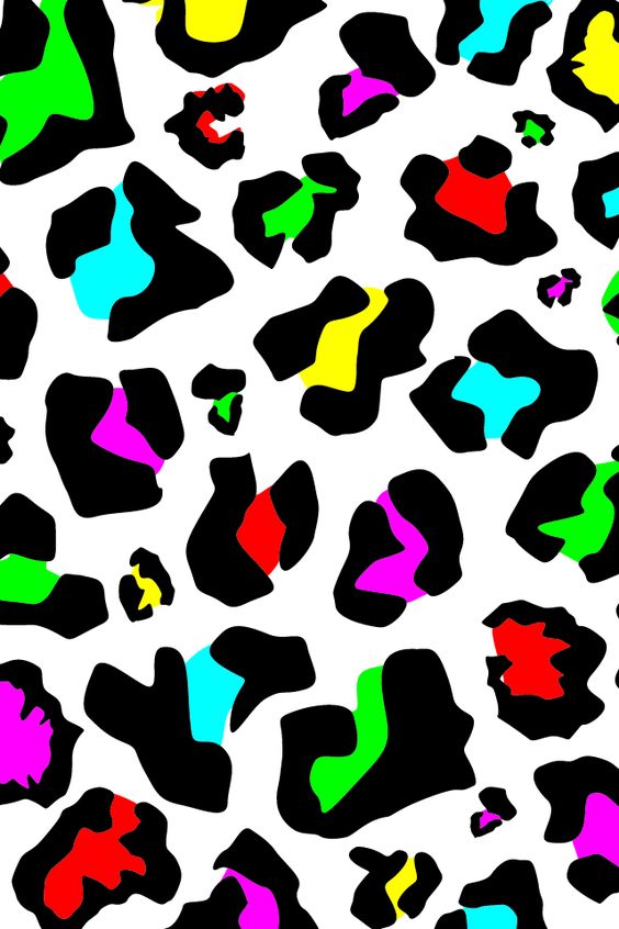 Neon cheetah print! Neon chee - Cheetah Print Clip Art