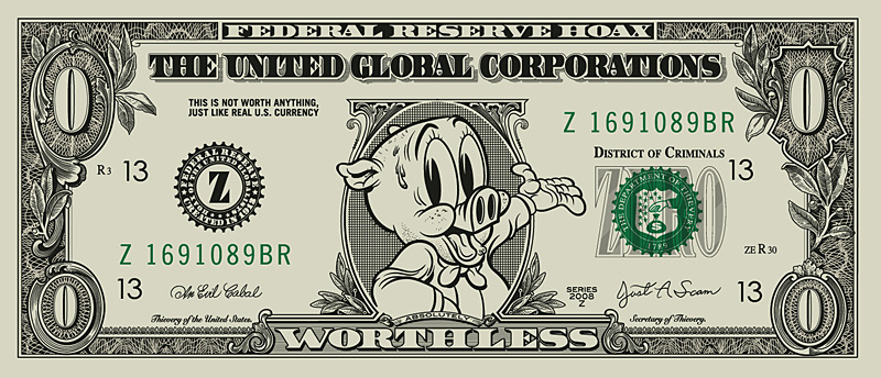 ... Dollar Bill - Fun Cartoon