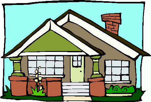 New House Clipart - Clipart l - Clip Art Home