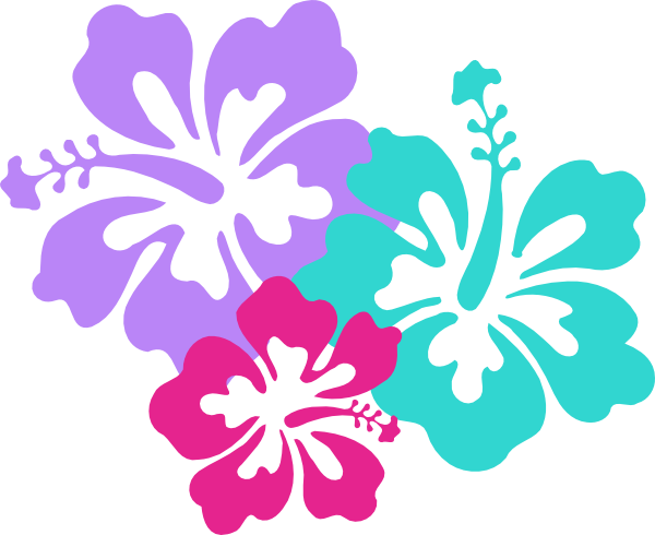 New Lotus Flower Clip Art Vec - Tropical Flower Clipart