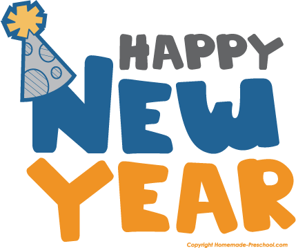 New year 6 clip art designs h - Happy New Year Clipart
