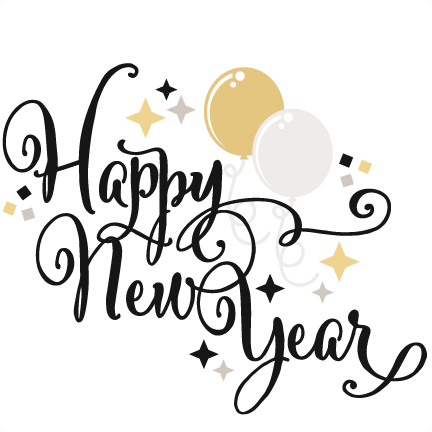New year clip art banner . - Happy New Years Clipart