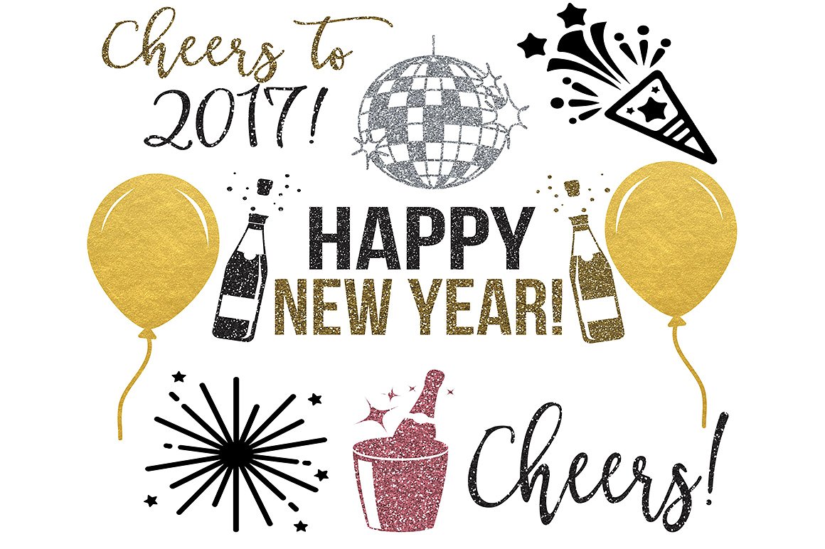 New Year  Clipart-Clipartlook.com-1160