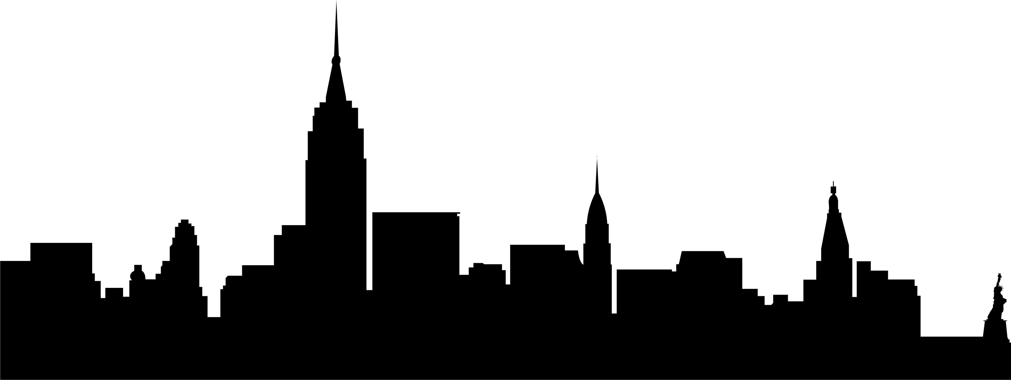 new york skyline: Illustratio