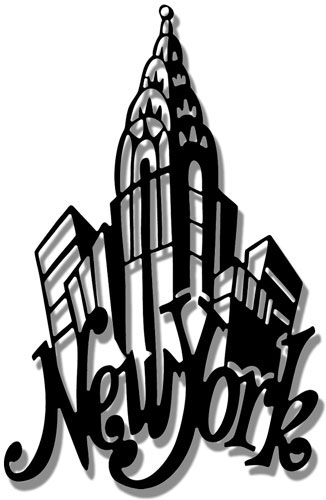 New York City Silhouette Clip Art Pictures