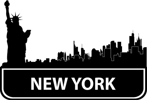 New York City Skyline Clip Ar - New York Clip Art