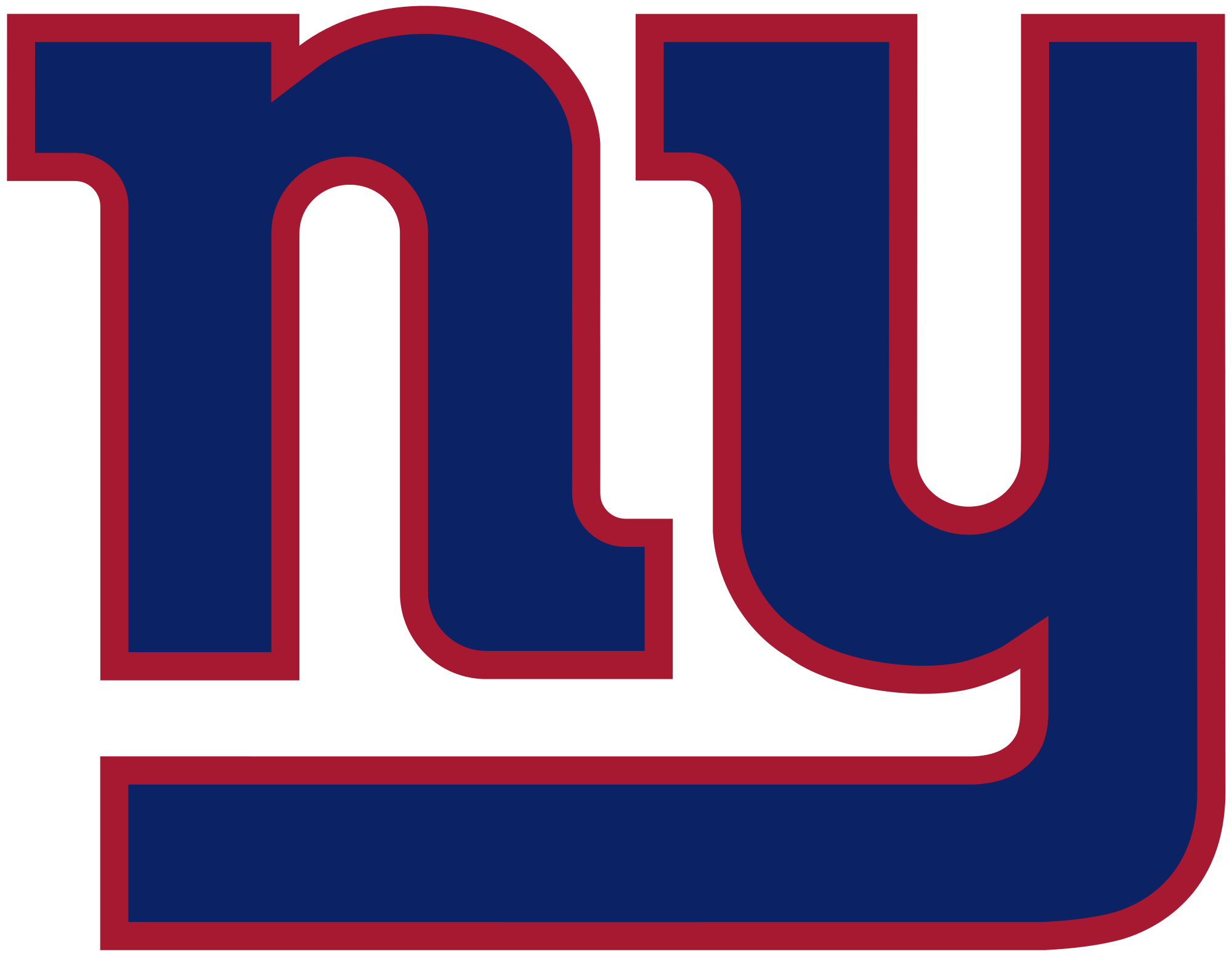 New York Giants NY Logo Windo