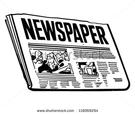 newspaper clipart - Clipart Newspaper