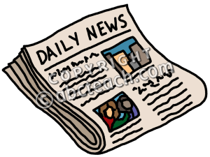 Clipart Of Newspaper Free Cli
