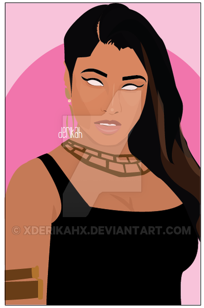 Nicki Minaj Vector WIP by xderikahx ClipartLook.com 