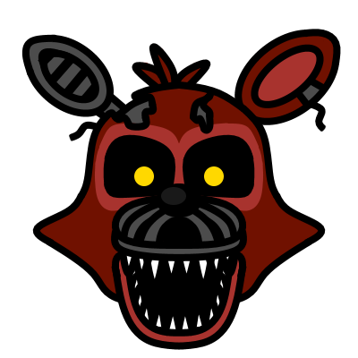 Nightmare Foxy ( by What-The-Frog ) by Cztvproductions ClipartLook.com 