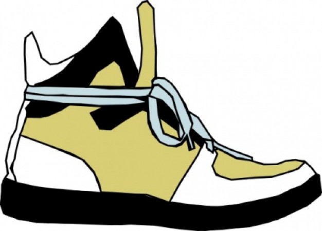 Nike Running Shoes Clipart Sh - Clip Art Shoe
