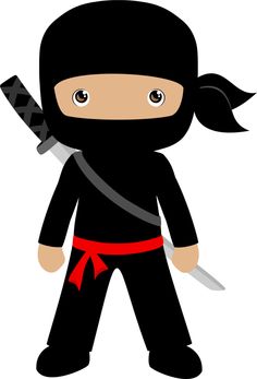 Ninja cliparts. graphics