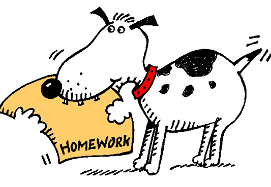 no homework clipart - Homework Clip Art