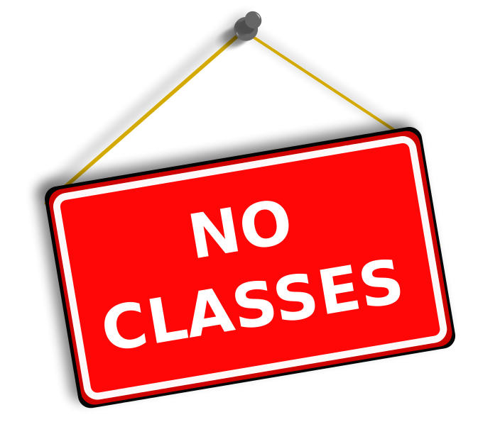 No Classes Sign Http Www Wpclipart Com Education Signs More Signs