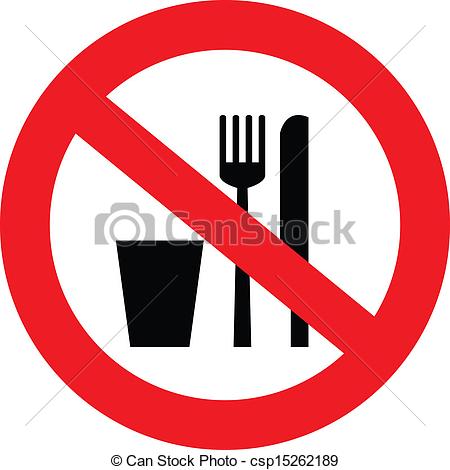 ... no food and drink sign - a sign showing no food and drink... ...