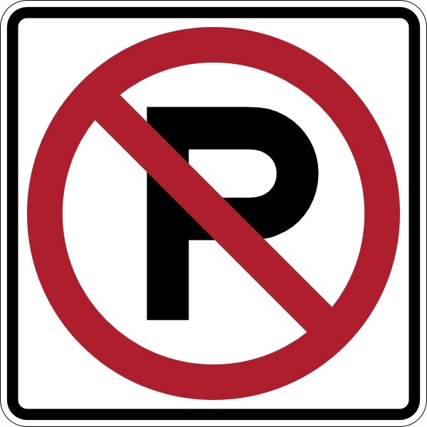 No Parking Sign clip art - Parking Clipart