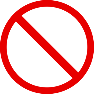 No smoking clip art at vector - No Smoking Clipart