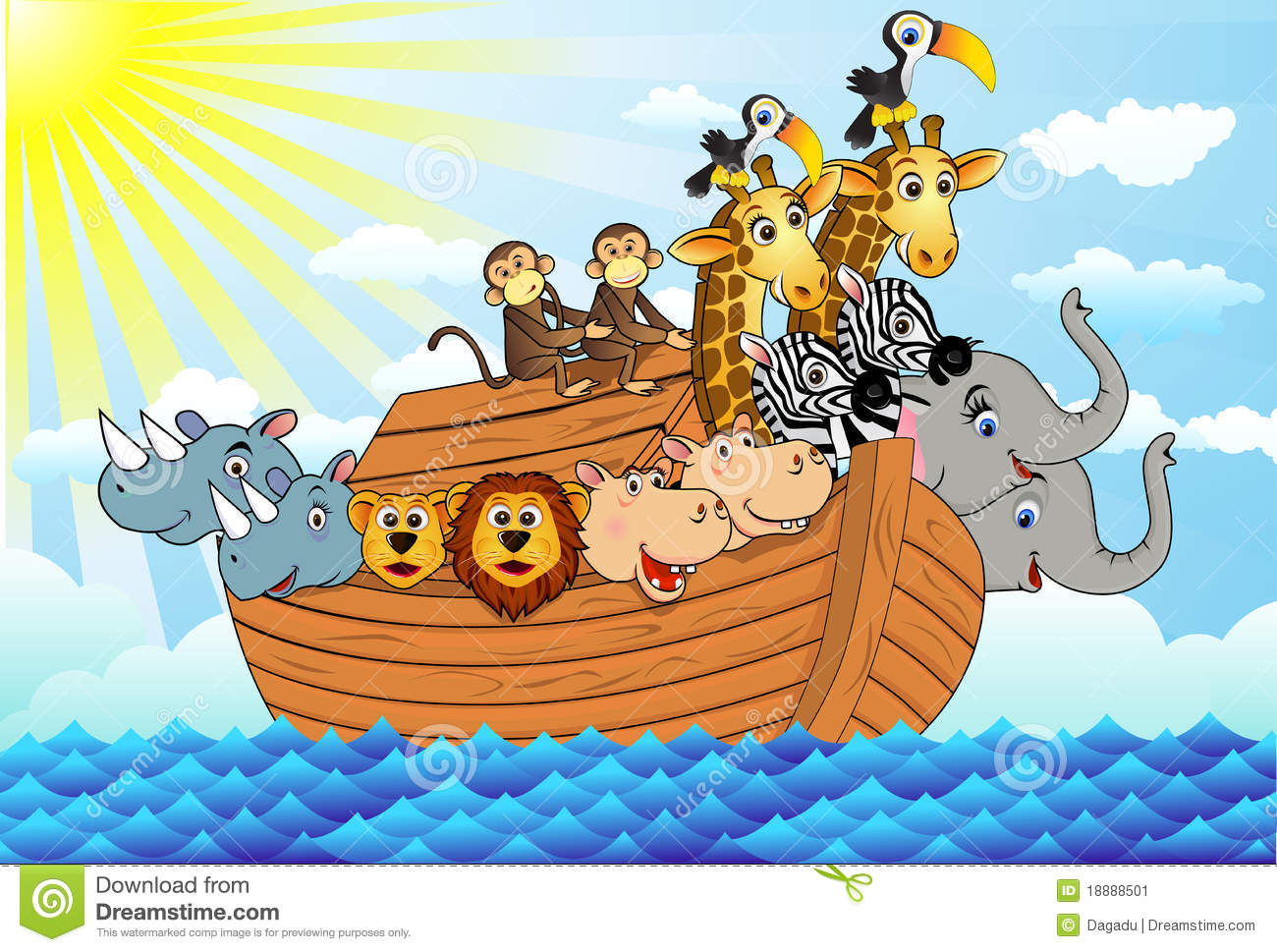 Noah ark Stock Image