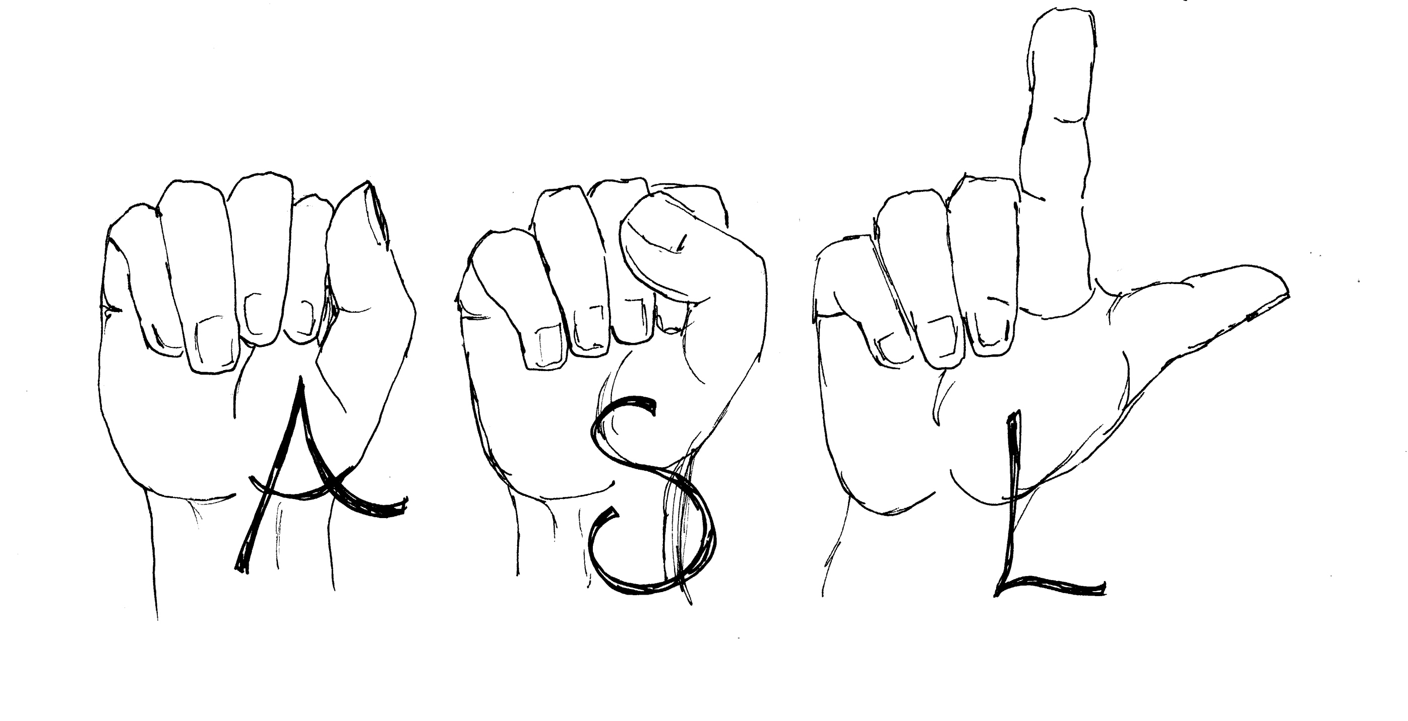 Sign Language Asl I Love You 