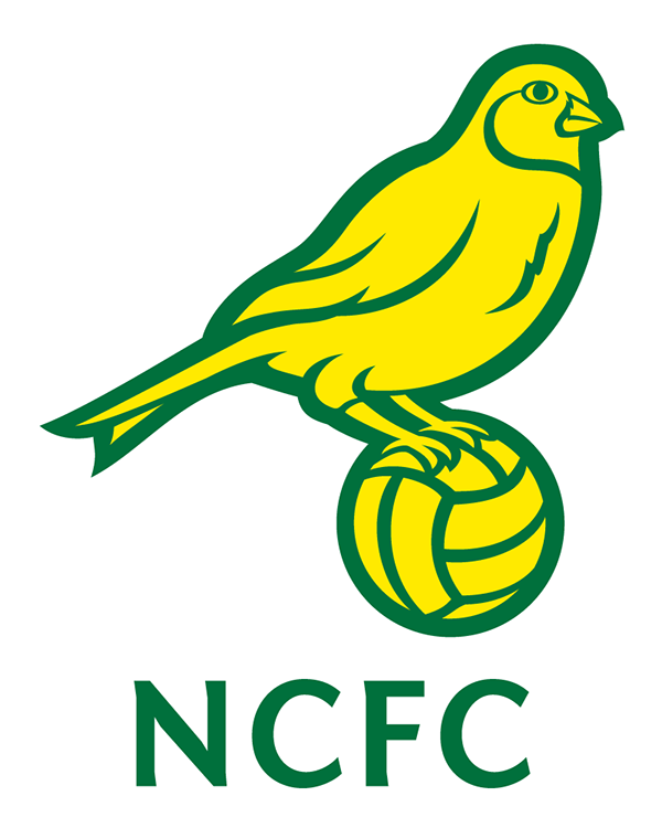 Current Norwich City crest. Crest concept with wordmark