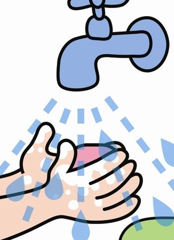 Not Washing Hands Clipart #1