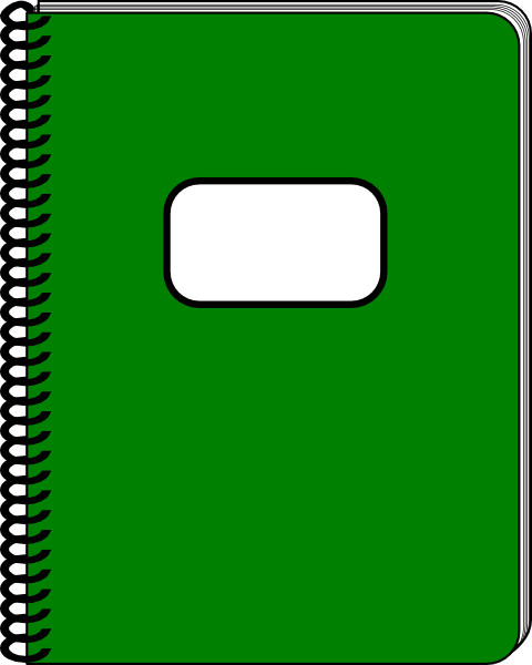 clipart notebook