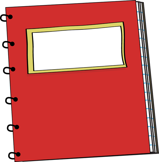 notebook clipart - Notebook Clip Art