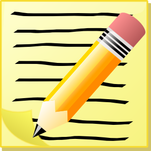 Notepad Clip Art - Pen And Paper Clipart