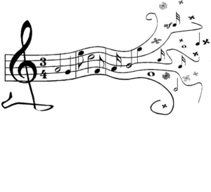Music notes clipart free ... 