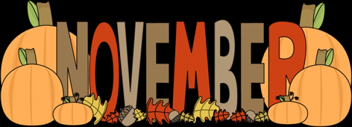 Free November Clipart Image