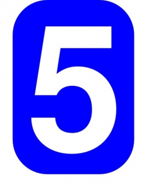 Number 5 Clipart