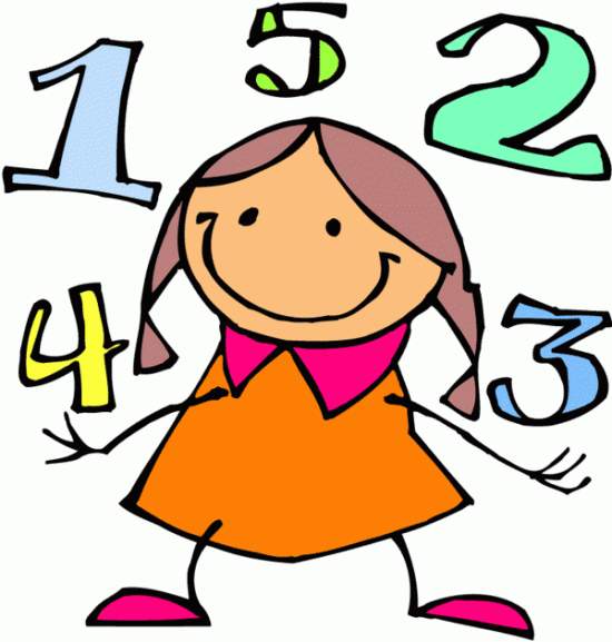 Numbers Clip Art 1 10