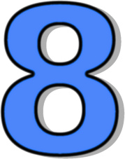 Numbers Of 8