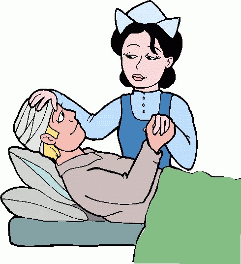 Nurse With Patient Clipart - Patient Clipart