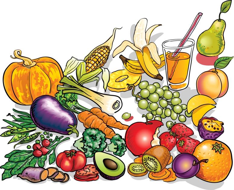 nutrition clipart - Healthy Food Clipart