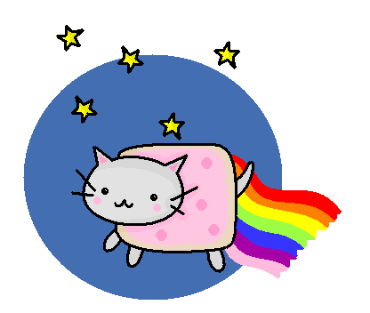 Nyan Cat by Allocaton ClipartLook.com 