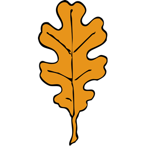 oak leaves clip art