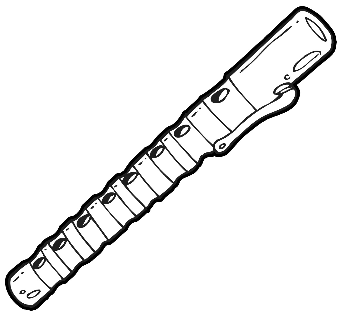 Oboe Clipart. Flute 20clipart - Flute Clip Art