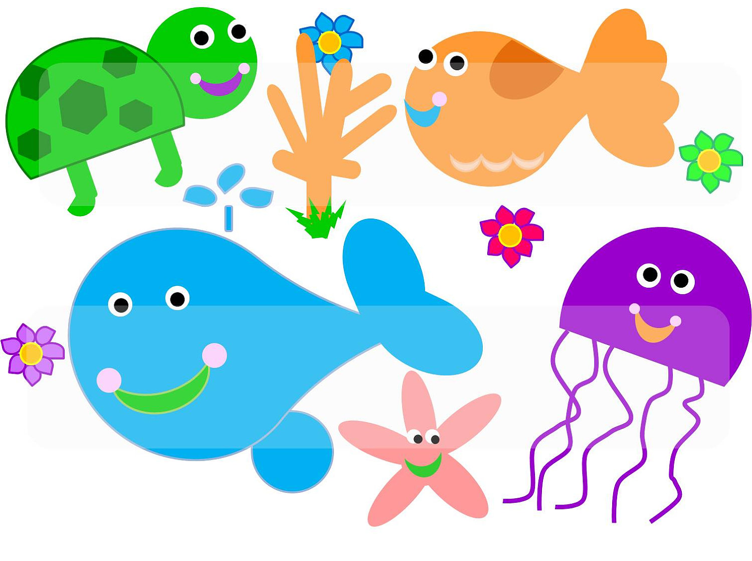 Ocean Animal Clip Art Clipart