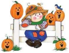 October Pumpkins and Black Ca