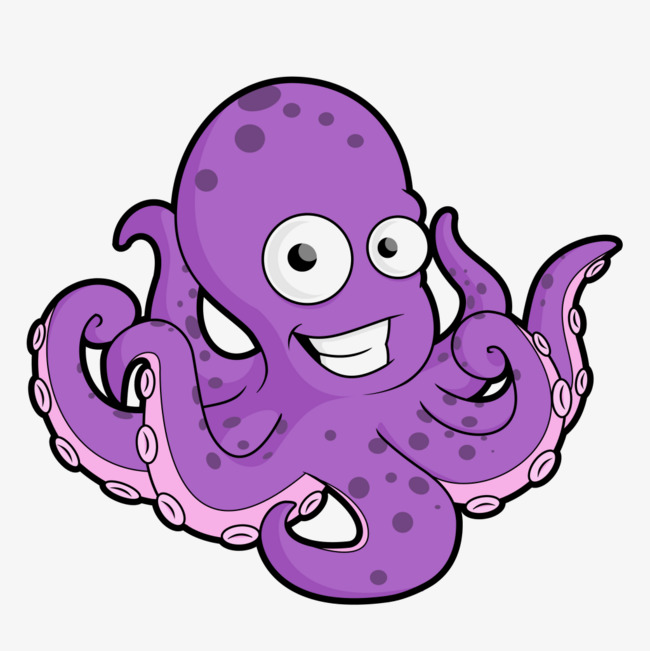 cute octopus, Cute Clipart, Octopus Clipart, Cartoon PNG Image and Clipart