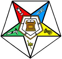 Eastern star emblems clipart 