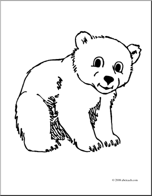 Of 1 Coloring Page Winter Snow White Baby Coloring Page Arctic